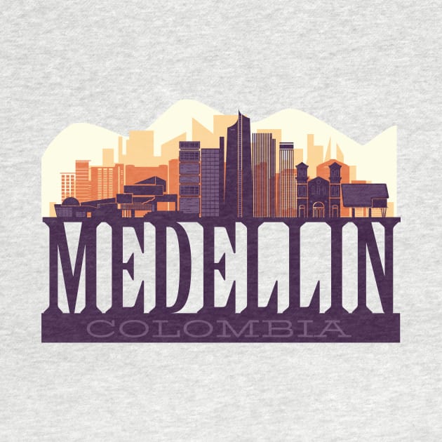 Medellin Colombia T-shirt by EndlessAP